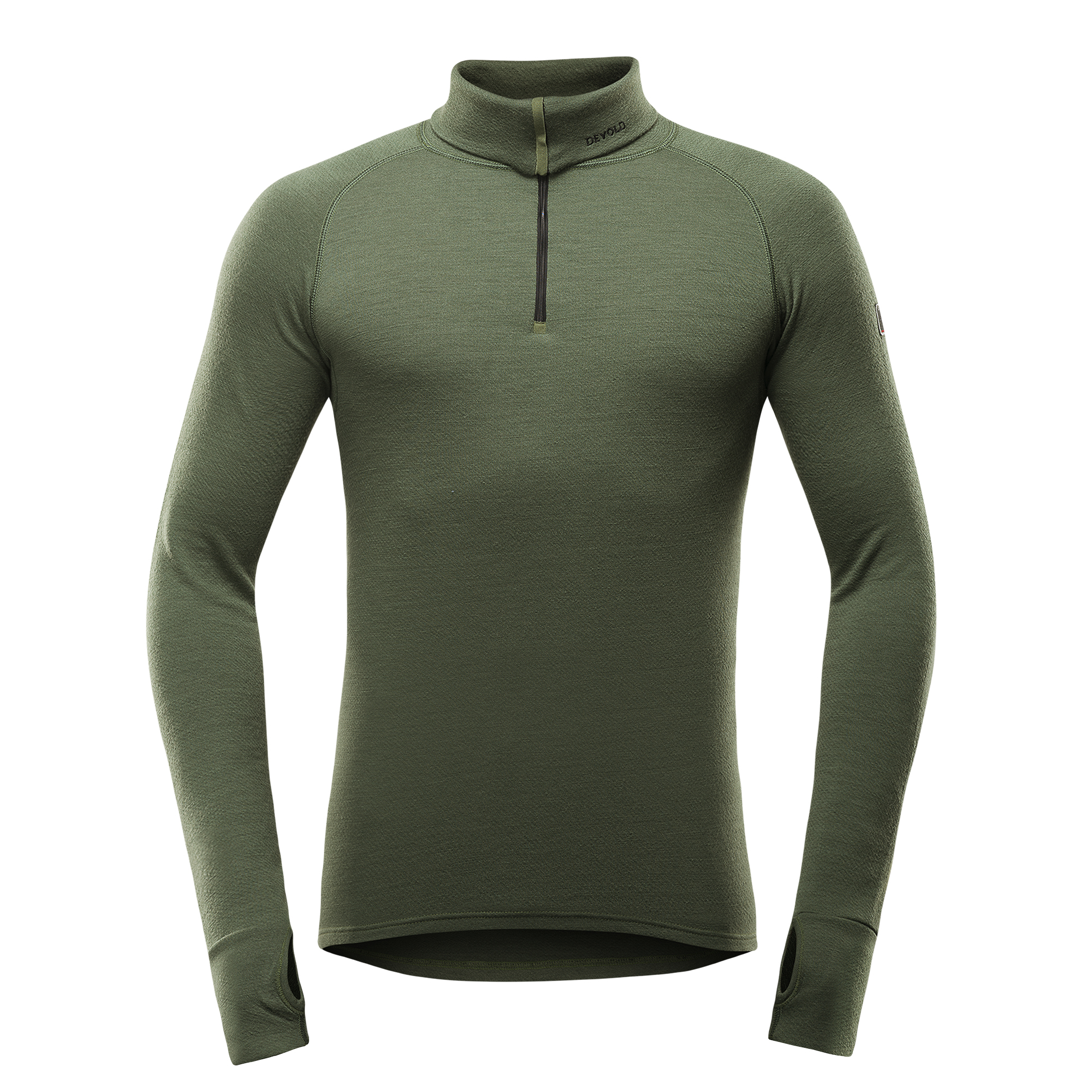 WOOL TOP EXPEDITION MAN ZIP NECK